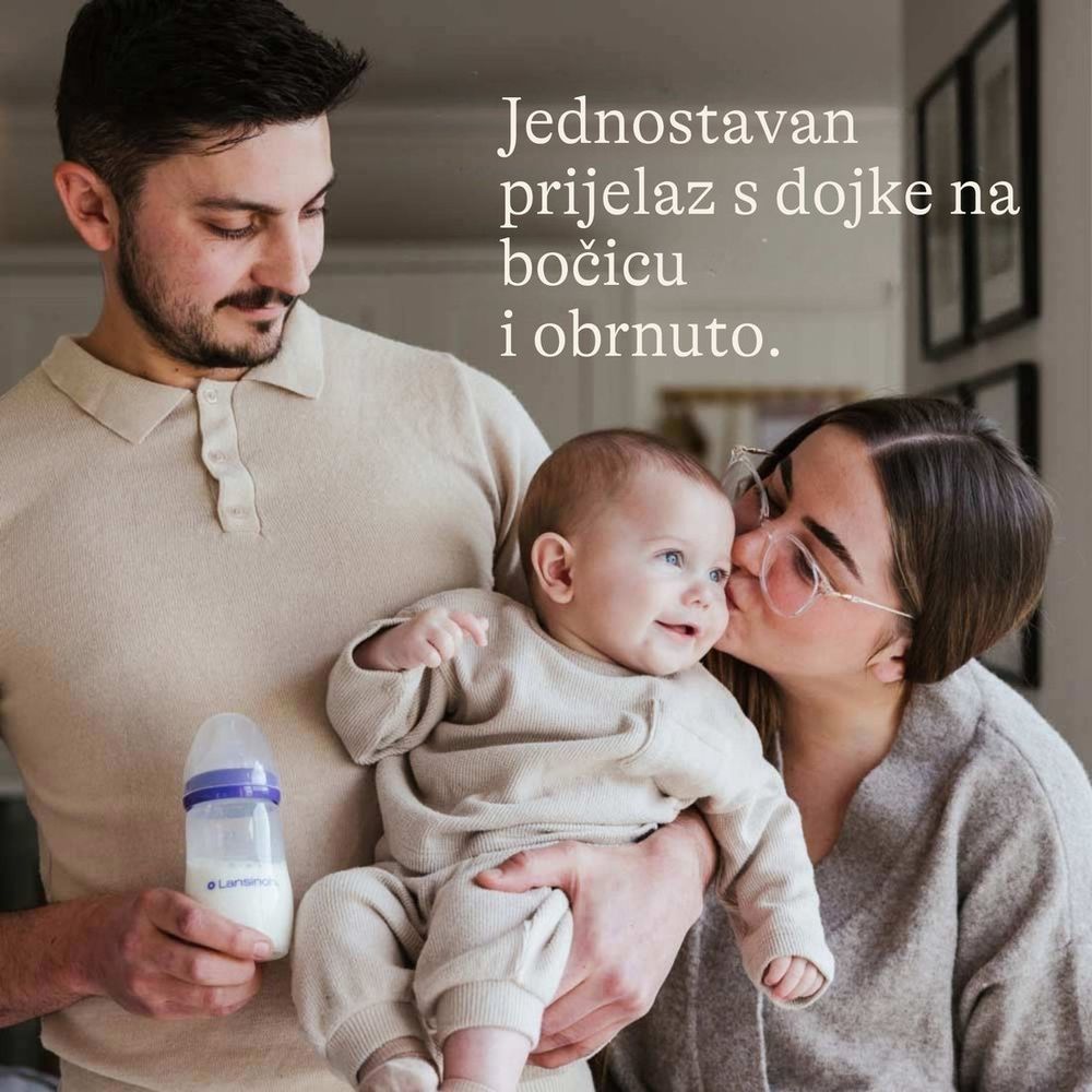 Lansinoh Starter set od dvije flašice za bebe  slika 3