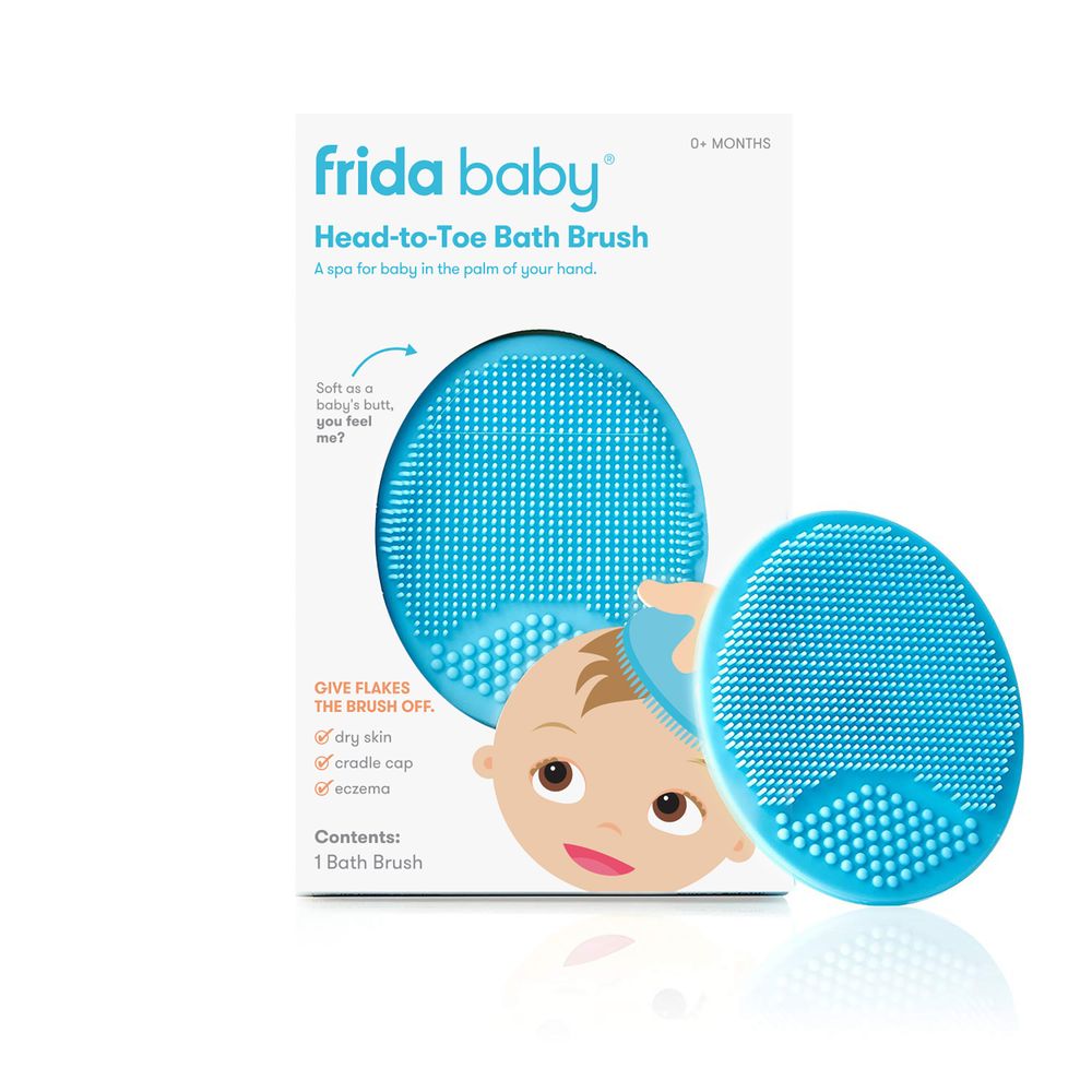 Frida Baby Silikonska četka za kupanje beba  slika 1