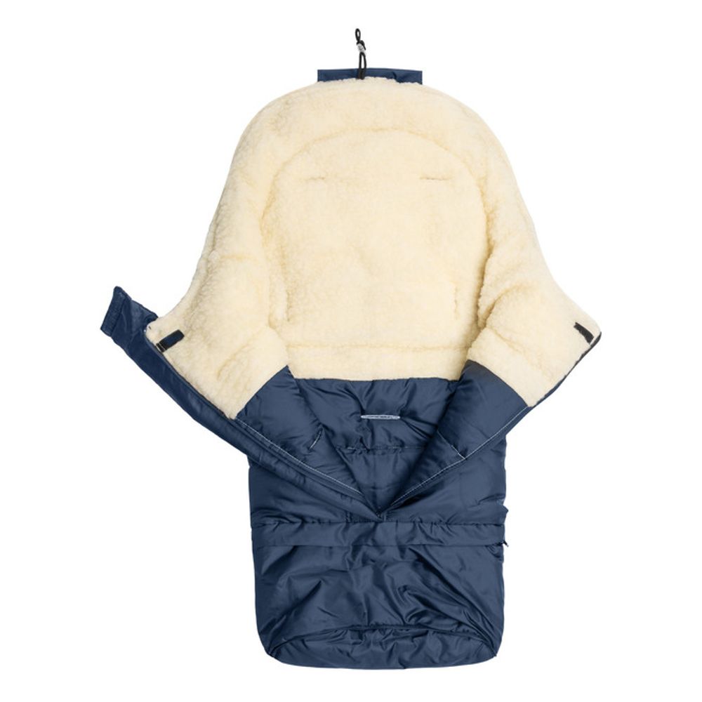 Combi 3u1 torbica za pantalone – mornarica/vuna slika 5