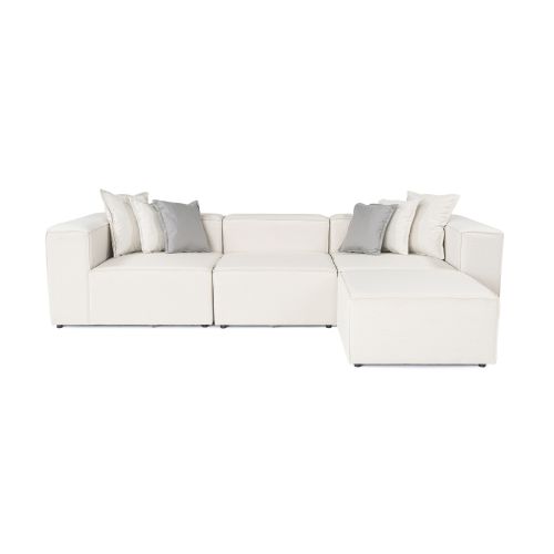 Frida 4 - Ecru Ecru Corner Sofa slika 2