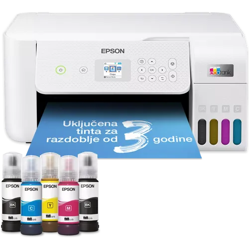 Epson Printer INK EcoTank L3266 bijeli, C11CJ66412 slika 1