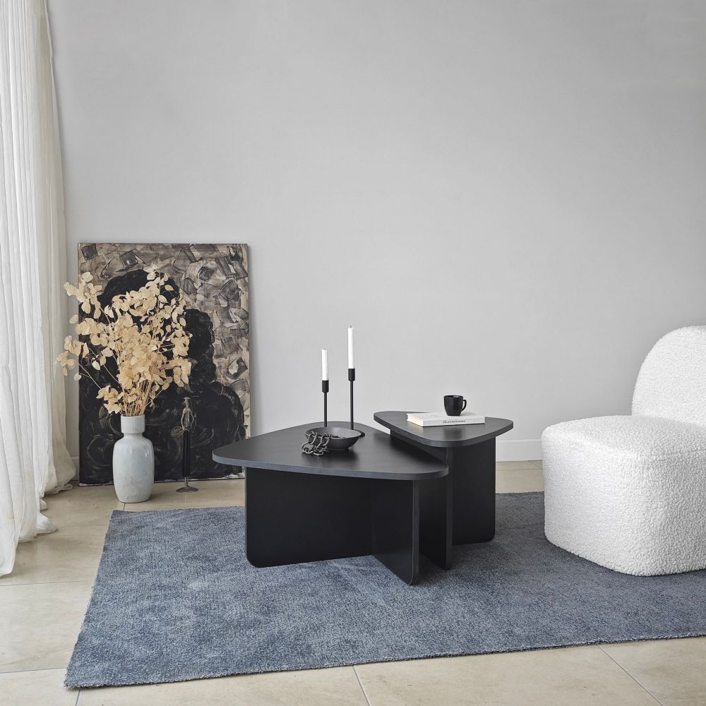 Kafa sto Ballare Set - Crni slika 3