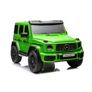 Licencirani auto na akumulator Mercedes G63 XXL 4x4 - dvosjed - zeleni/lakirani