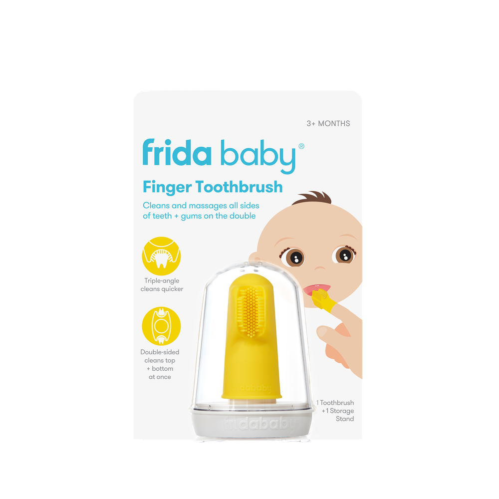 Frida Baby Dvostrana četkica za zube na prst SmileFrida slika 9
