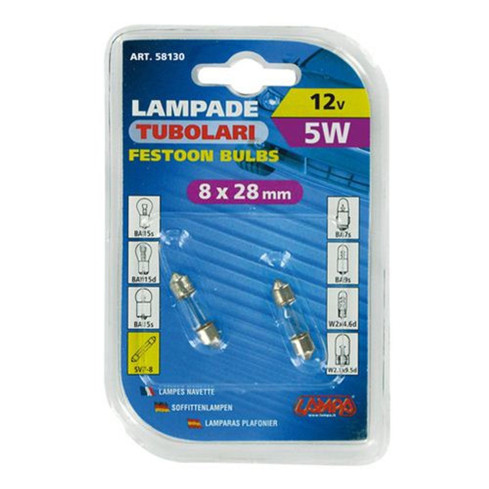 Sijalica Lampa 12V C10W 8X28 Blister slika 1