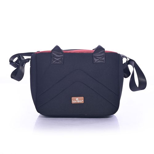 LORELLI ADRIA Kolica Black/Red 2u1 SET: Košara + Putna Torba + Zimska Navlaka (do 15 kg) slika 9