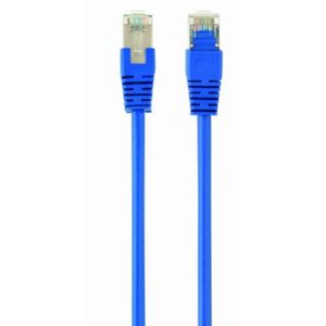 PP22-1M/B Gembird Mrezni kabl FTP Cat5e Patch cord, 1m blue