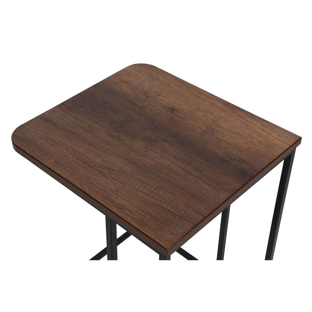 Ce Metal Zigon - 9401 Orašasti Crni Stolići za Gniježđenje (Set od 3 Komada) slika 8
