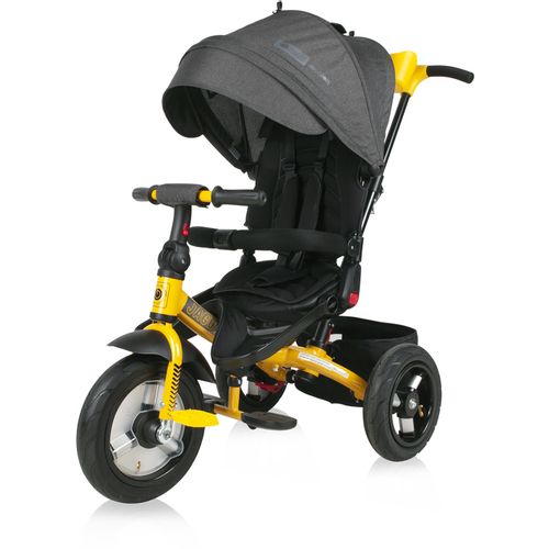 LORELLI JAGUAR AIR Tricikl za Djecu Black/Yellow (12 - 36 mj/20 kg) slika 2