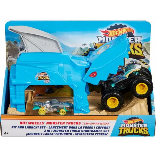 Hot Wheels Monster Truck Ispaljivač Sort slika 1