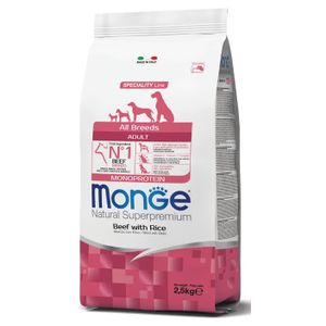 Monge Suha hrana za pse Adult govedina riža 2,5kg