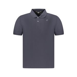 K-WAY POLO SHORT SLEEVE MEN BLUE