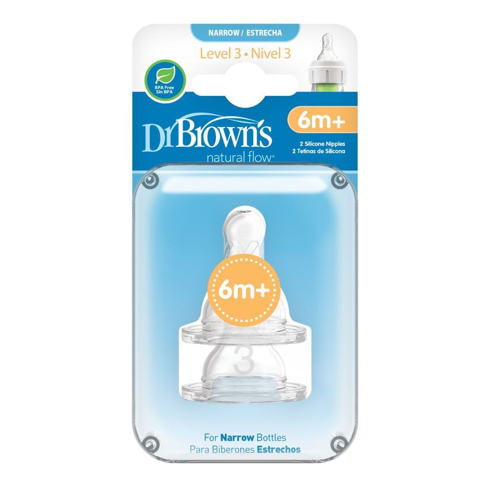 Dr Brown's Duda za staklenu flašicu Options+ Narrow 332 - Velicina 3 slika 1