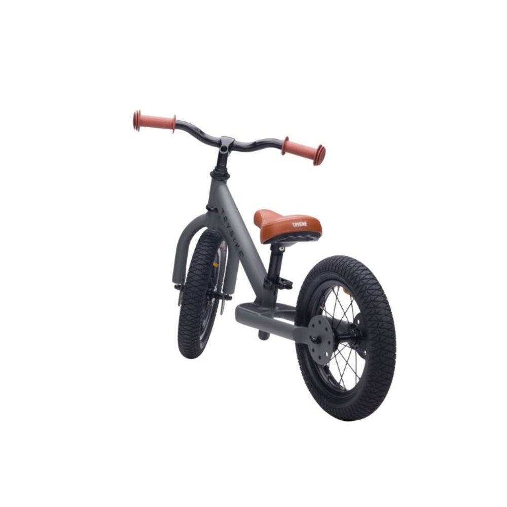TRYBIKE Balans bicikl 2u1 Steel, Grey Matt slika 4