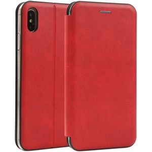 MCLF11-HUAWEI Nova 5T * Futrola Leather FLIP Red  (149)