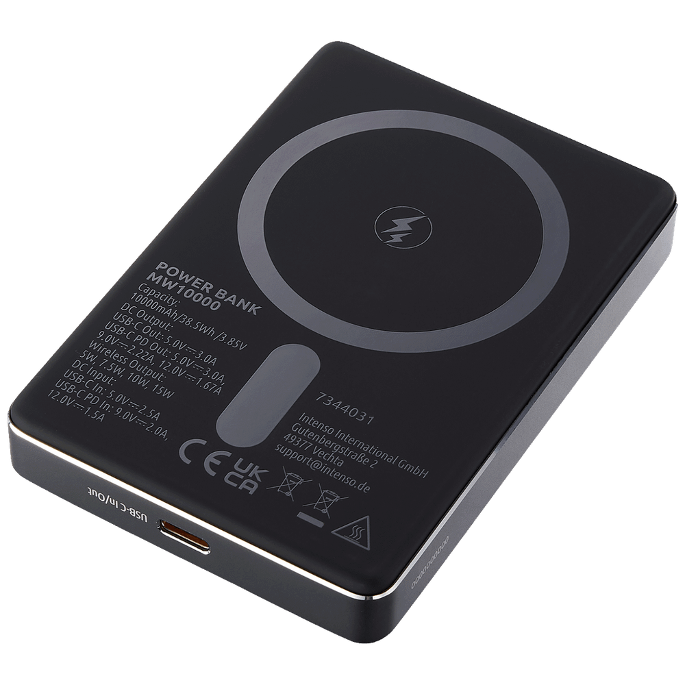 (Intenso) Prijenosni punjač POWERBANK MW10000,  10000mAh / MagSafe / Gray slika 2