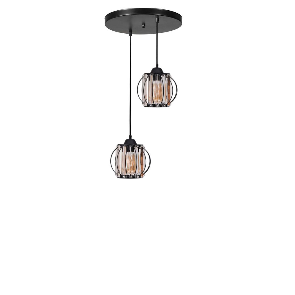 Opviq Luster 072, crni slika 3