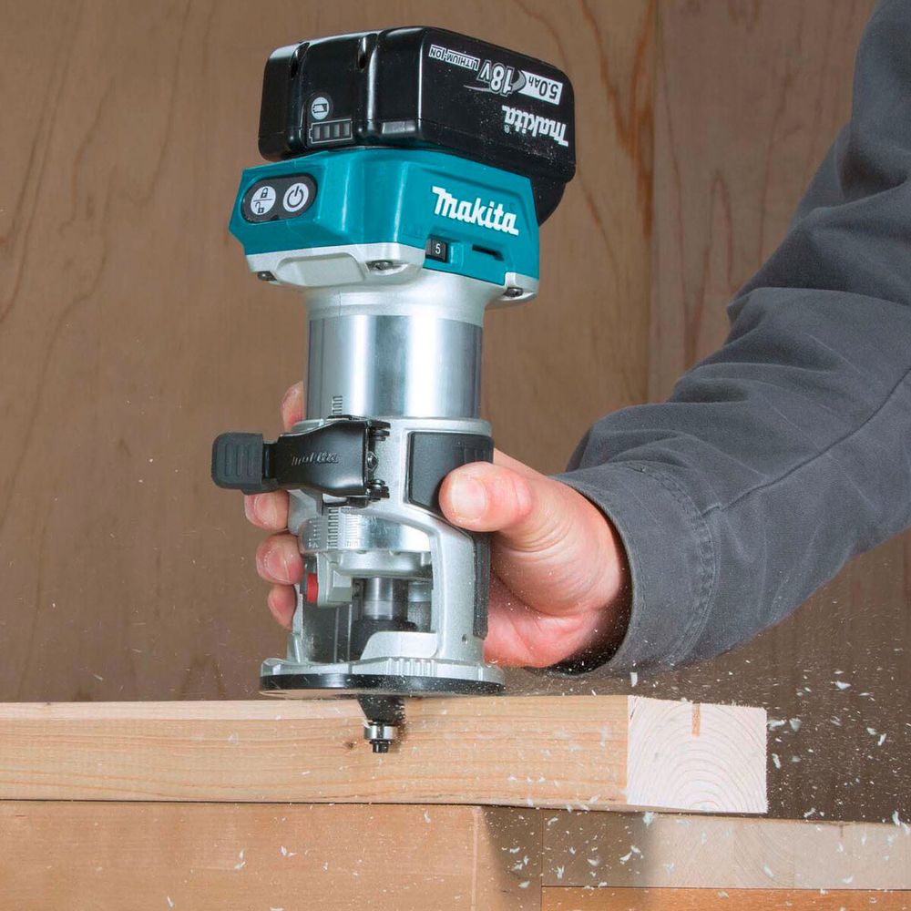 Makita Akumulatorska glodalica DRT50ZX2 slika 4