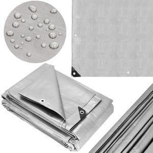 Cerada 3 x 4 m sivo-crna ga2188