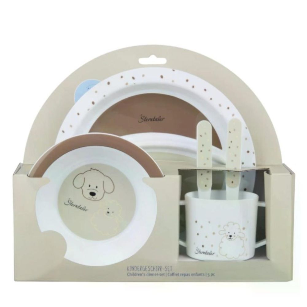 Sterntaler Set za jelo Farm 000935 6802450, Beige slika 2