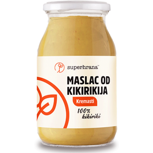 Maslac od kikirikija kremasti Superhrana 500g slika 1