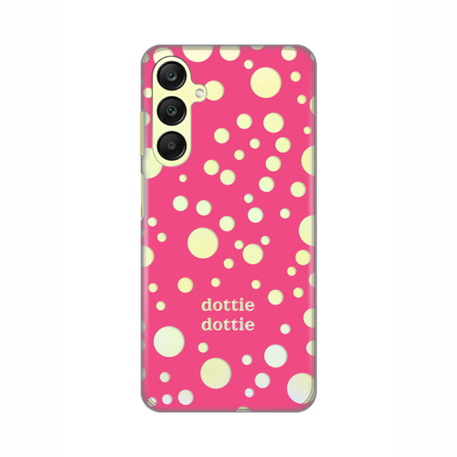 Torbica Silikonska Print Skin za Samsung A256B Galaxy A25 5G Dottie Dottie Pink slika 1