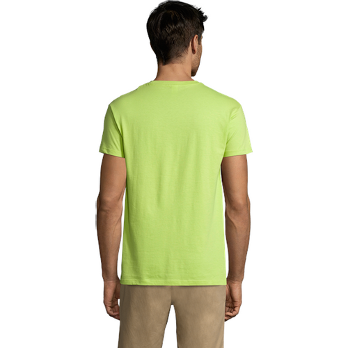 REGENT unisex majica sa kratkim rukavima - Apple green, S  slika 4