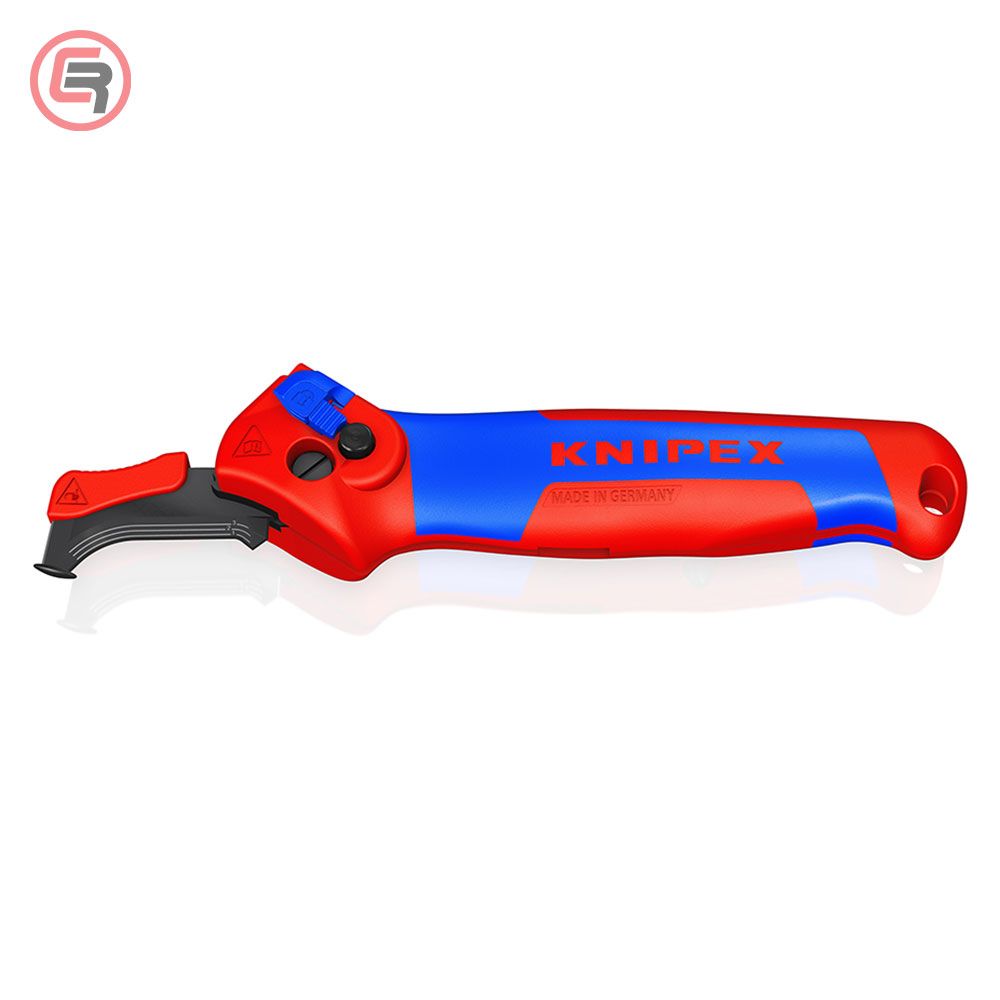 Knipex Nož Za Skidanje Izolacije Sa Kukom i Račna Funkcijom 146 mm - 16 50 145 SB slika 1