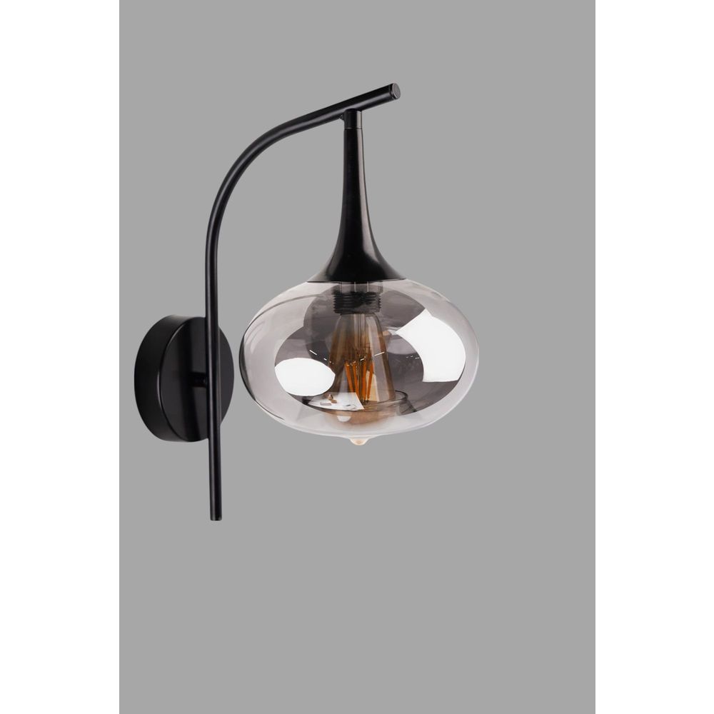 Opviq Zidna lampa 816, siva, crna slika 3