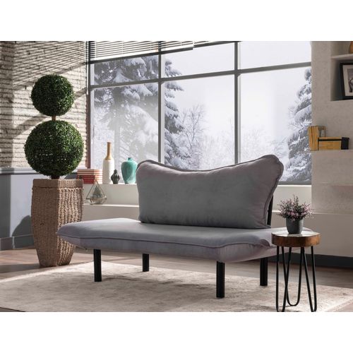 Atelier Del Sofa Chatto - Grey Grey 2-Seat Sofa-Bed slika 2