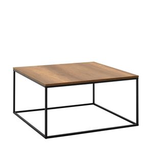 Stol za kafu od orahovine Shp-980-Oo-1 s metalnim okvirom