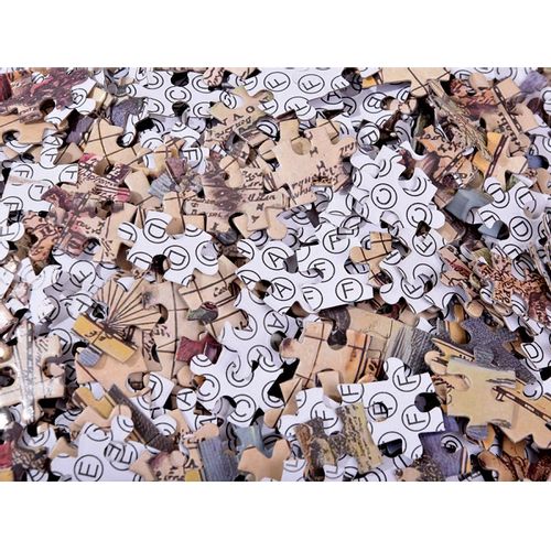 Puzzle 1000 elemenata: drevni zemljovid svijeta slika 4