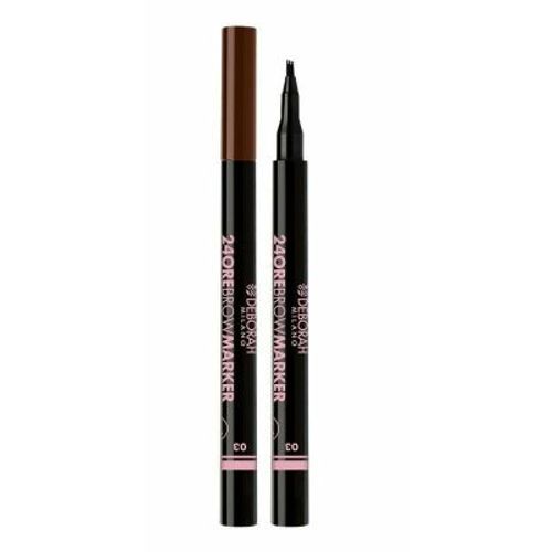 Deborah 24Ore Brow Marker olovka za obrve, 3 Dark Brown  slika 1