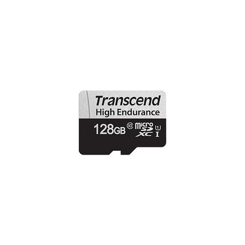 Transcend TS128GUSD350V 128GB microSD w/ adapter U1, High Endurance microSDXC 350V, Read/Write 95/45 MB/s slika 2