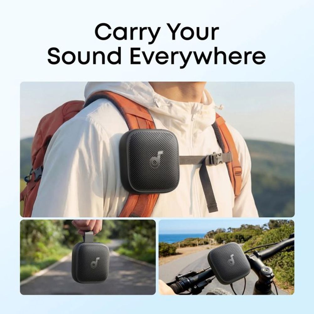 Anker Soundcore Boom Go 3i prijenosni Bluetooth zvučnik, crni slika 6