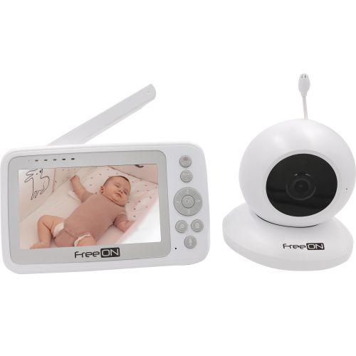 FREEON baby alarm - Aria video baby monitor white 48273 slika 1