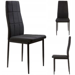 ModernHome set stolica za blagovaonicu DC860-4 crni
