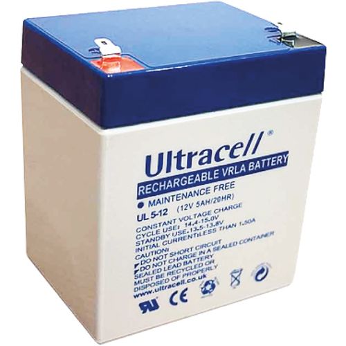 12V/5,0-Ultracell Žele akumulator Ultracell  5 Ah slika 1
