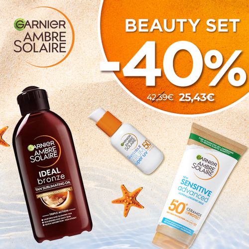 Garnier Ambre Solaire Beauty trio set slika 1