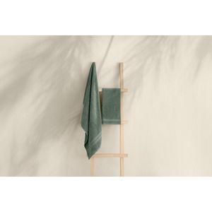 1004A-071-2 Green Bath Towel Set (2 Pieces)