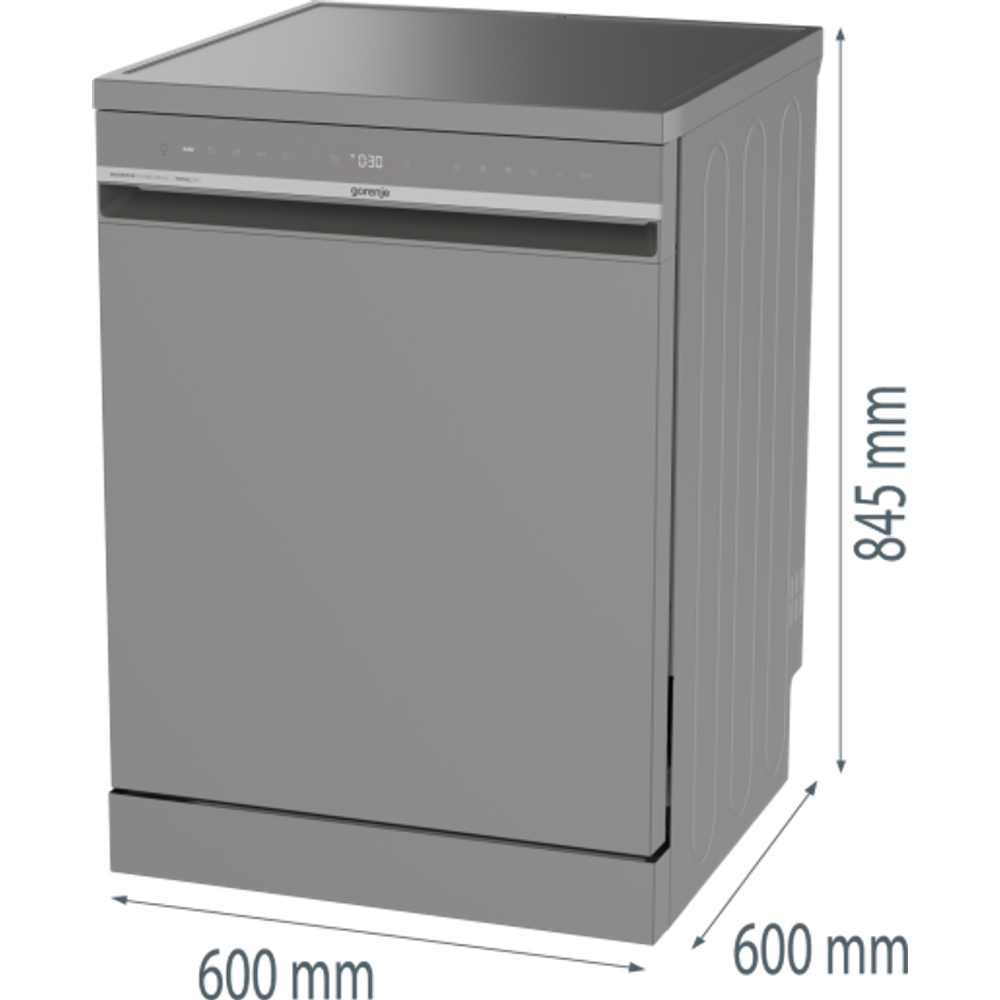 Gorenje Samostojeća mašina za suđe GS673B90X / 16 setova, 60 cm slika 2
