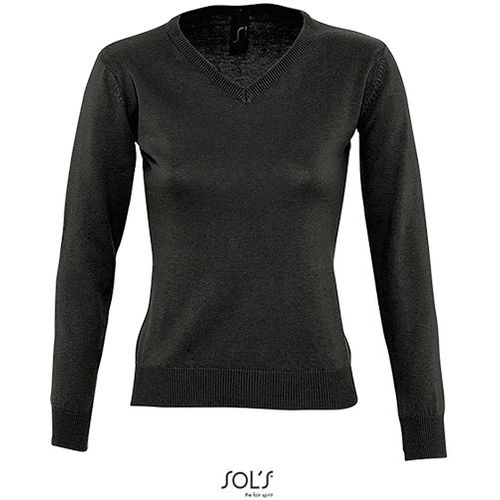 GALAXY WOMEN ženski džemper na V izrez - Crna, XL  slika 5