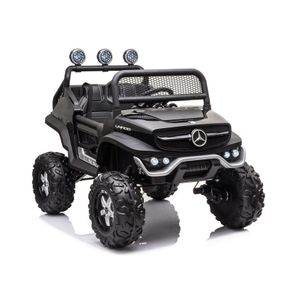 Electric Ride On Mercedes Unimog S Painted Black