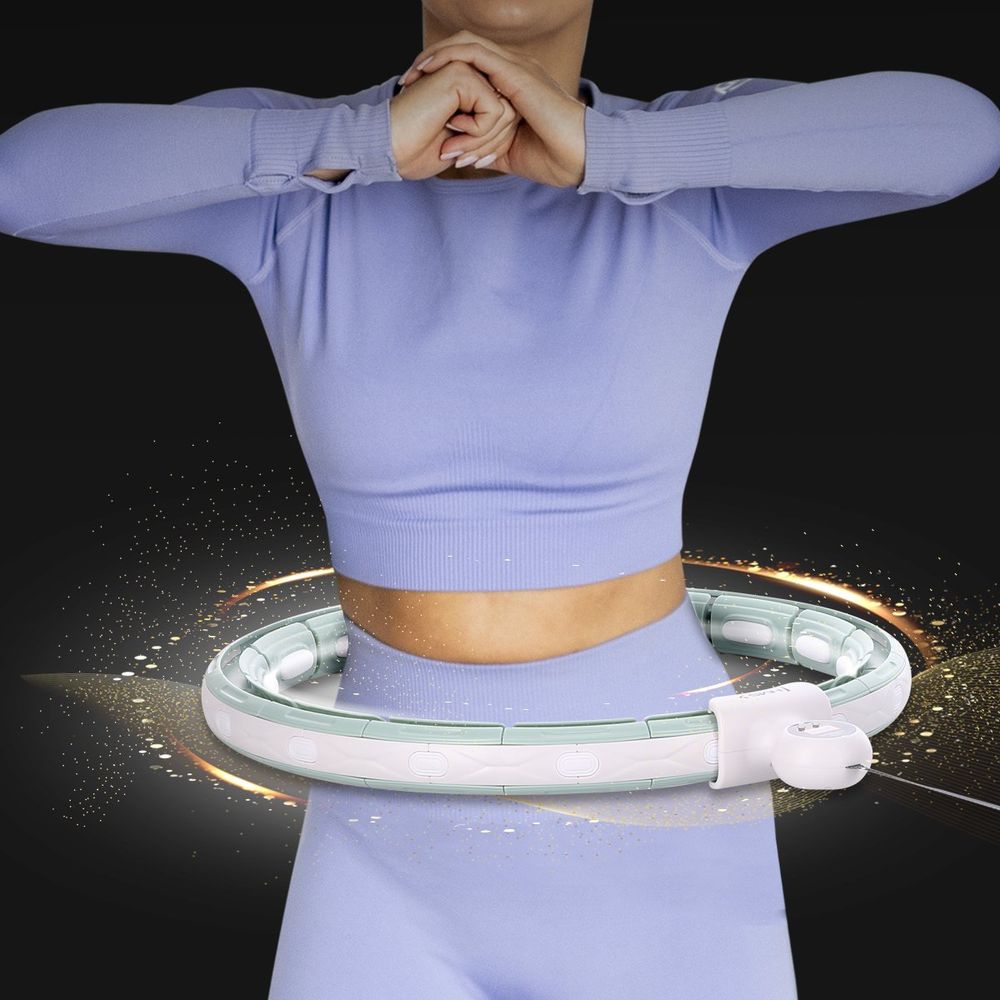 Hhm15 hula hoop zeleni magnetski s utegom hms slika 4