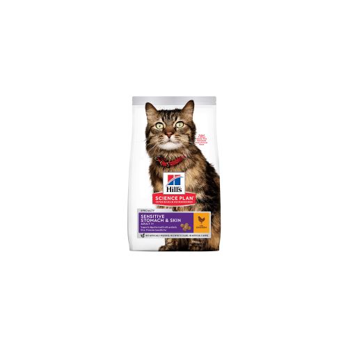 Hill's™ Science Plan Mačka Adult Sensitive Skin & Stomach, 1,5 kg slika 1