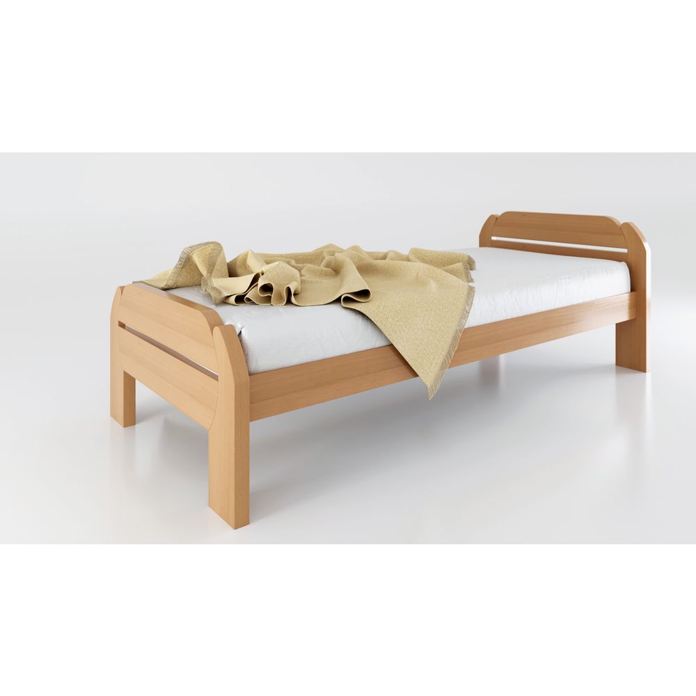 Masterwood Krevet Monako 90x200 Bukva Natur slika 3