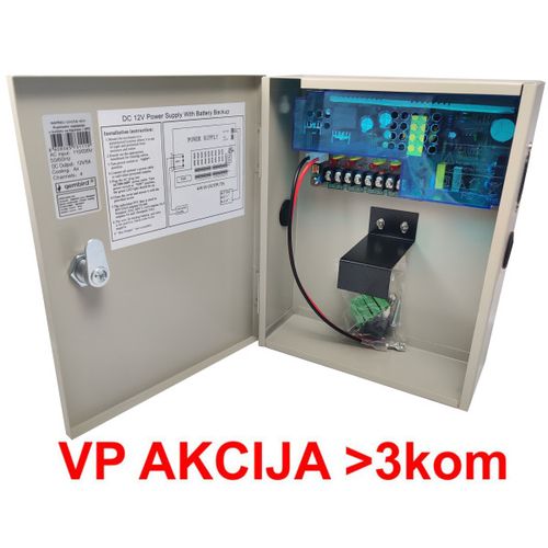 NAPRKU-12V/5A-4CH ** Gembird Napajanje u kutiji sa opcijom UPS (bez baterije) 2A/CH (2099) slika 4