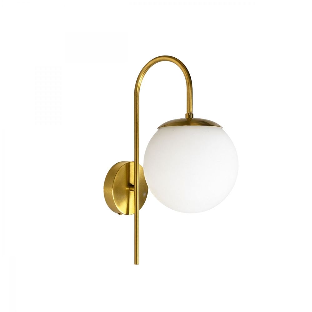 Zidna Lampa 242432 - Zlatna i Bijela slika 2