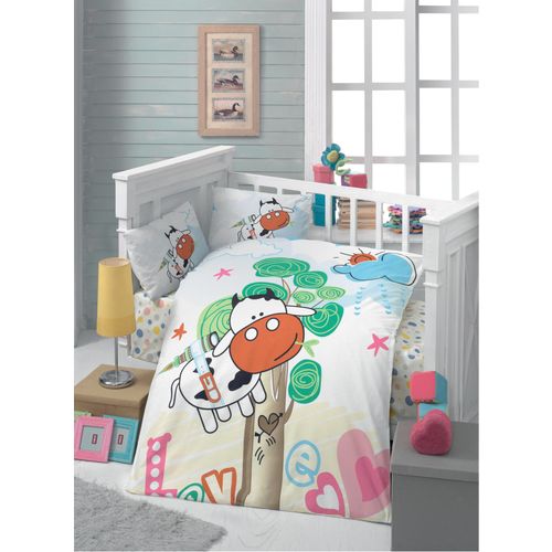 Colourful Cotton Komplet posteljine za bebe od ranforcea Meraklı slika 1