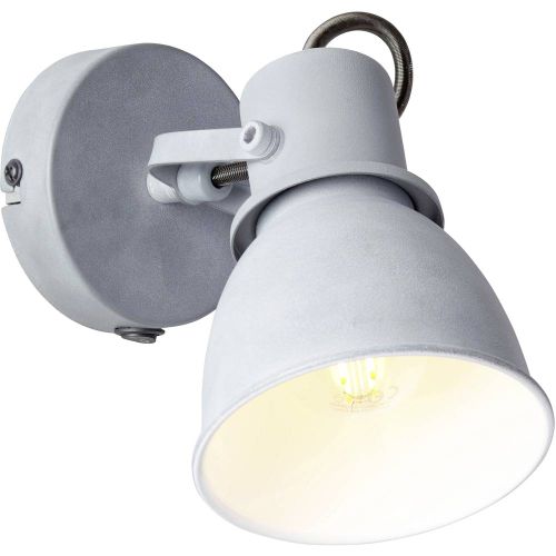 Brilliant Bogart 76311/70 zidni reflektor E14  25 W LED betonsko-siva boja slika 1